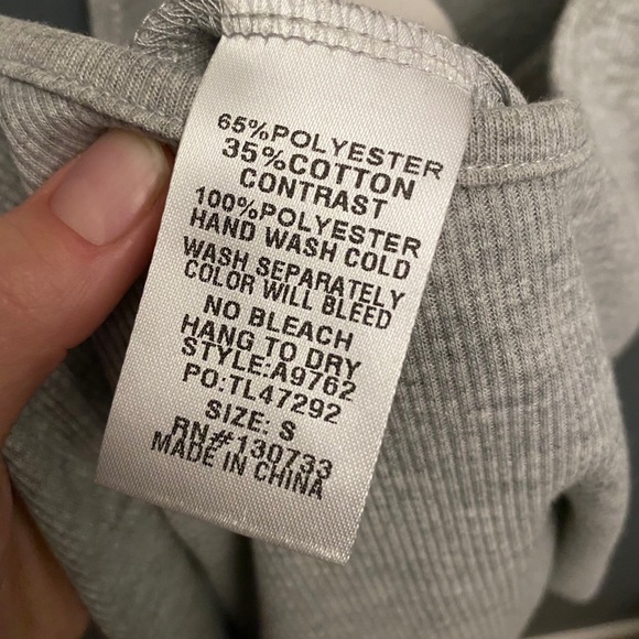 Grey Ruffle Tank Top - Picture 8 of 8